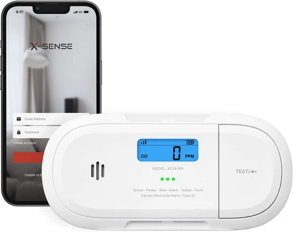 X-Sense Co Detektörü, Yüksek Değerde Bellek ürün görseli 1