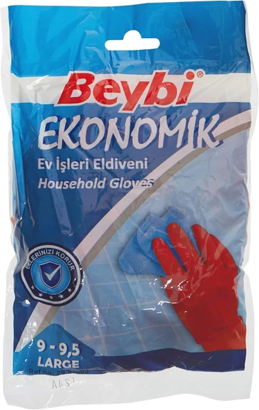 Feyzayapi Beybi Gjlrtw68_C08937 Ekonomik Temizlik Eldiveni Çift, 9/9.5 ürün görseli 1