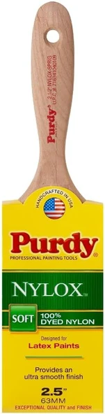 Purdy 144380225 Nylox Serisi Sprig Düz Trim Boya Fırçası, 2-1/2 " ürün görseli 1