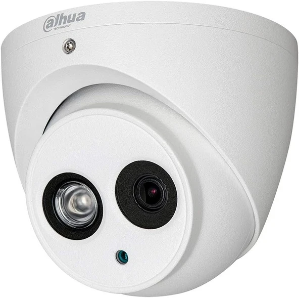 Dahua Technology Hac-Hdw1200Em-0280B Hdcvi Kubbe Kamera 4'Ü 1 Arada (2M, 1080P, Ir 50M, 2,8Mm, Ip67) Beyaz ürün görseli 1