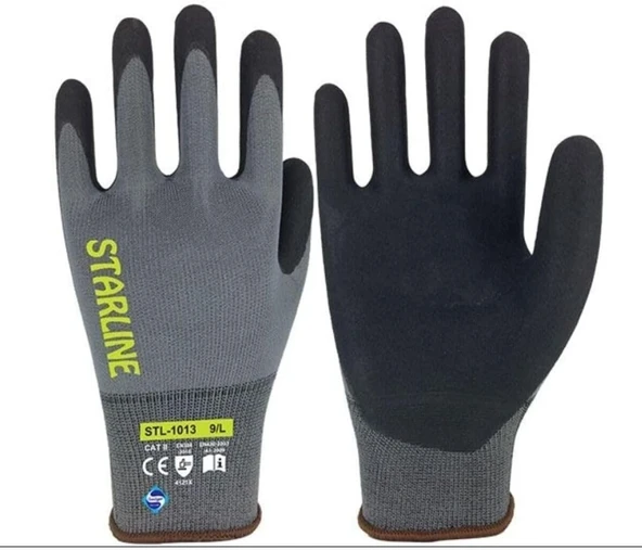 Starline Stl-1013 Köpük Nitril Eldiven No:10 ürün görseli 1