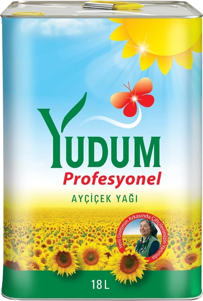 Yudum Ayçiçek Yağı Profesyonel Lt Teneke ürün görseli 1