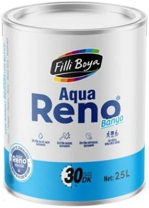 Filli Boya Aqua Reno Banyo Siyah 2.5 Lt ürün görseli 1