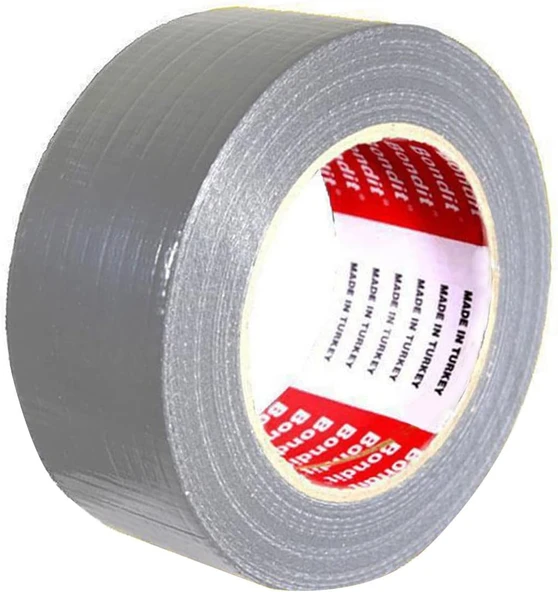 Bondit Tamir Bandı 48 Mm X 40 Metre Gri Çok Amaçlı Duct Tape Bant ürün görseli 1