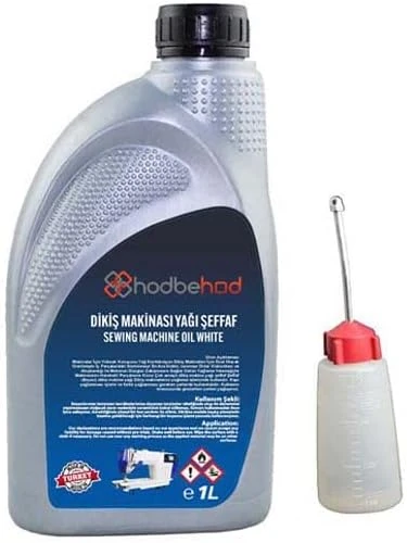 Dikiş Makinası Yağı Şeffaf Kokusuz 1 Litre ürün görseli 1