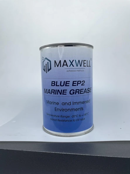 Maxwell Ep2 Marin Gres, Tuzlu Suya Dayanıklı, Mineral Yağ, Lityum Kompleks, Nlgi 2, -30°C/+180°C Sıcaklık Aralığı, 1Kg ürün görseli 1
