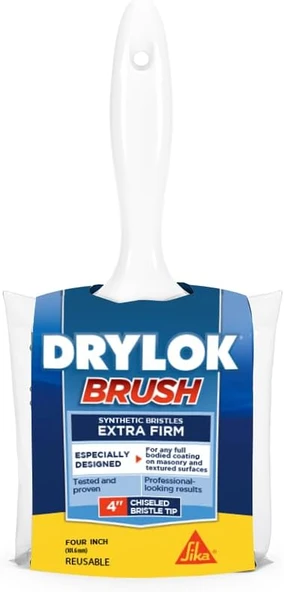 Drylok 90237 Suni Kıl Duvar Fırçası, 4 İnç ürün görseli 1
