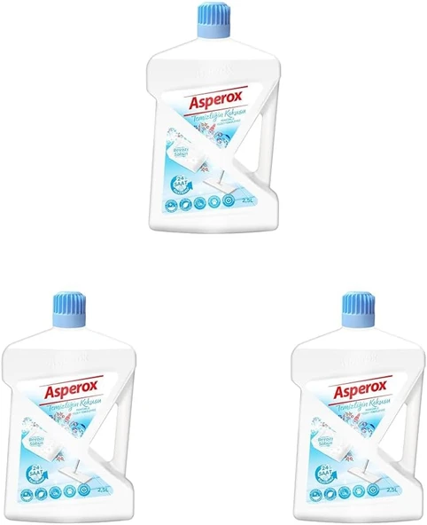 Asperox Temizliğin Kokusu Parfümlü Yüzey Temizleyici 2.5 L (3 Paketi) ürün görseli 1