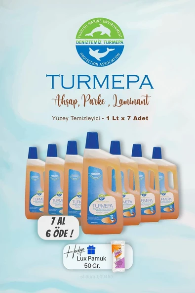 Turmepa Ahşap Yüzey Temizleyicisi 1000 Ml, 7 Al 6 Öde Hediye Pamuk ürün görseli 1