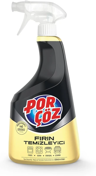 Porçöz Fırın Temizleyici Sprey 750 Ml ürün görseli 1