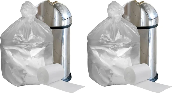 Plasticplace W55Hdc1 55-60 Galon Torbaları - 12 Mikron - Temiz Yüksek Yoğunluklu Kutusu Astarları 36" X 60" (200 Adet) (2 Paketi) ürün görseli 1