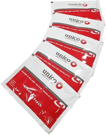 Uni̇co Bulaşik Çamaşir Maki̇nasi Toz Ki̇reç Önleyi̇ci̇ 5X40 Gram ürün görseli 1