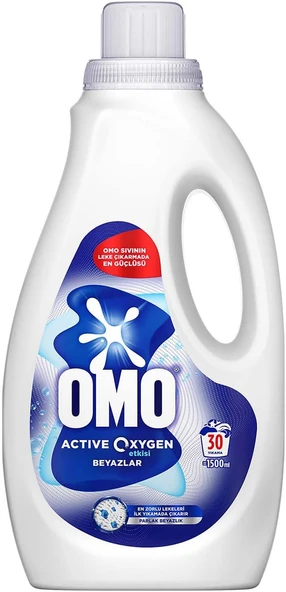 Oksijen Etkisi Beyazlar İçin Sıvı Deterjan 1500 Ml ürün görseli 1