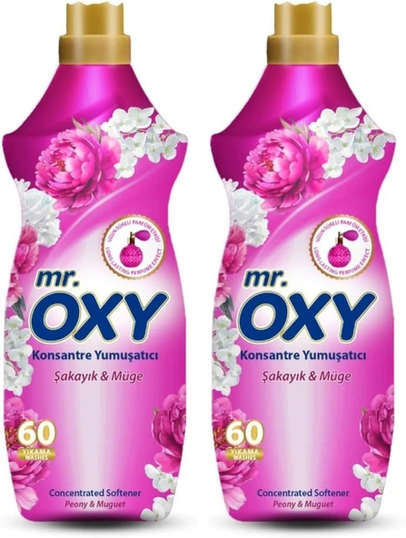Mr Oxy Konsantre Yumuşatıcı Şakayik & Muge 1440 Ml (2 Paketi) ürün görseli 1