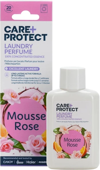 Care + Protect And Pure Essence Konsantre Çamaşır Parfümü (Mousse Rose) ürün görseli 1