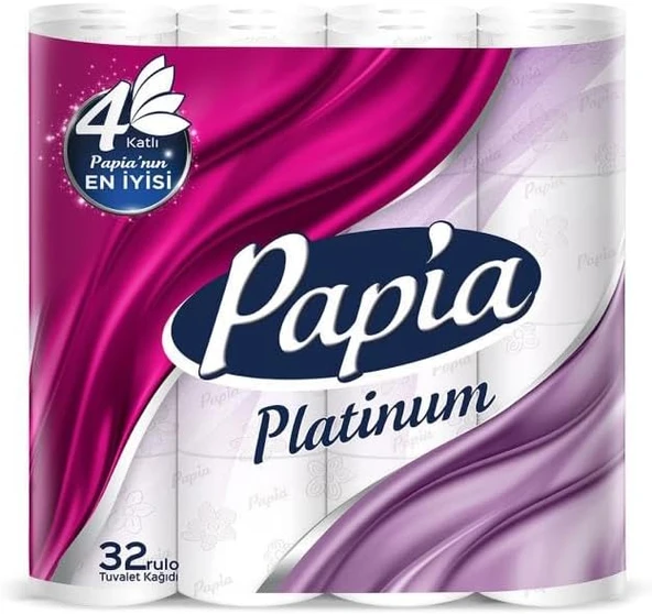 Papia Platinum 32'Li Tuvalet Kağıdı ürün görseli 1