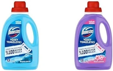 Seti | Yoğun Kıvam Okyanus 1500 Ml X1 + Bahar Çiçekleri Maksimum Hijyen Tüm Yüzeyler Için 1500 Ml X1 ürün görseli 1