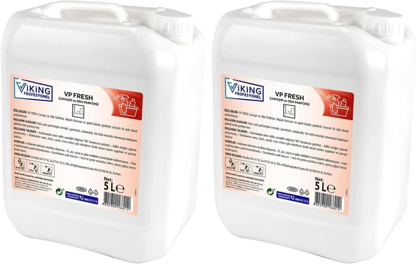 Viking Vp Fresh Çamaşır Oda Parfümü 5 Litre (2 Paketi) ürün görseli 1