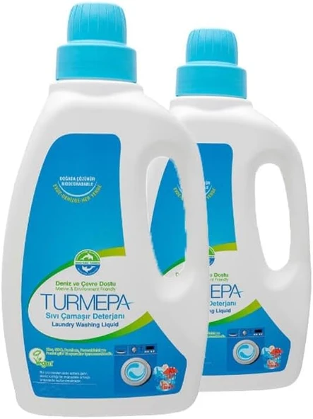 Turmepa 2 Lt Sıvı Çamaşır Deterjanı X 2 Adet ürün görseli 1