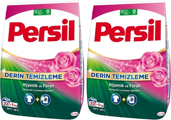 Toz Gülün Büyüsü 33 Yıkama 5 Kg, Gülün Büyüsü 5Kg (2 Paketi) ürün görseli 1