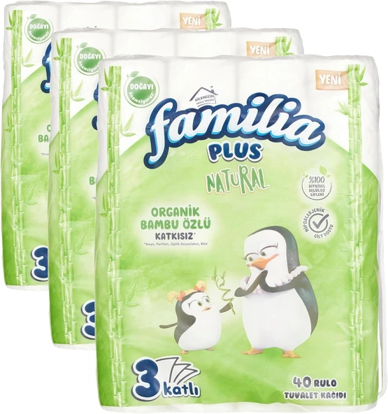 Familia 40'Lı Paket Tuvalet Kağıdı (3 Paketi) ürün görseli 1