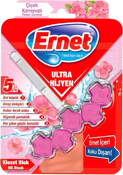 Ernet Klozet Hijyen Çiçek Karnavali 50 G ürün görseli 1