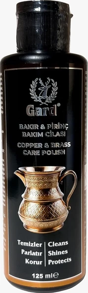 Gard Bakır & Pirinç Bakım Cilası 125 Ml ürün görseli 1
