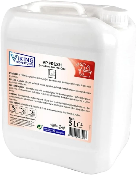 Viking Vp Fresh Çamaşır Oda Parfümü 5 Litre ürün görseli 1