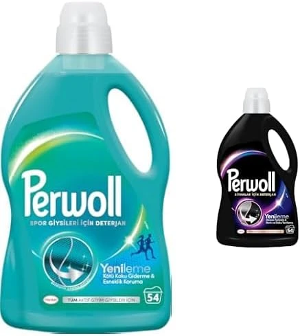 Perwoll Yenileme Ferahlık 3 Litre 50 Yıkama Sıvı Çamaşır Deterjanı (1 X 3000 Ml) Perwoll Yenileme Siyahlar Için Sıvı Deterjan 54 Yıkama 2.97 Lt ürün görseli 1