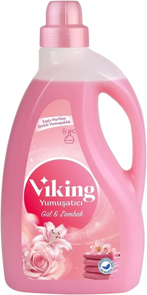 Viking Çamaşır Yumuşatıcısı Gül&Zambak 3 Litre ürün görseli 1