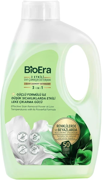 3 Etkili Sıvı Çamaşır Deterjanı 1500 Ml ürün görseli 1