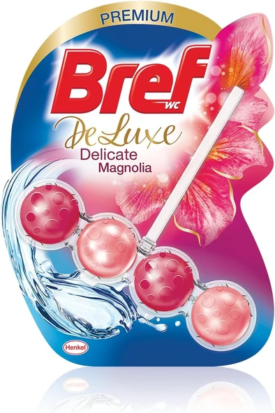 Bref Wc Deluxe Manolya Klozet Temizleme Topları 1 X 1 Adet, Manolya 1 ürün görseli 1