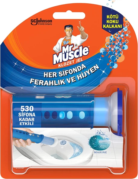 Muscle Klozet Jel Marine Tuvalet Temizleyici ürün görseli 1