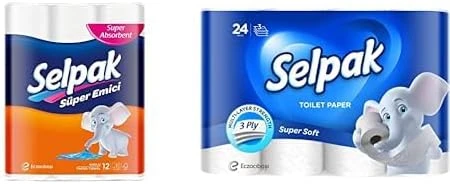 Selpak Seti | 12'Li X1 + 24'Lü X1 ürün görseli 1