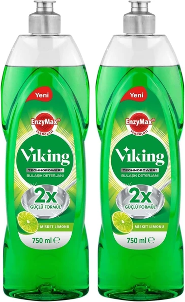 Sıvı Bulaşık Deterjanı Limon Kokulu 750 Ml 1 Adet 2Li Paket ürün görseli 1
