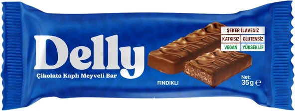 Delly Çikolata Kaplı - Fındıklı Meyveli Bar ürün görseli 1