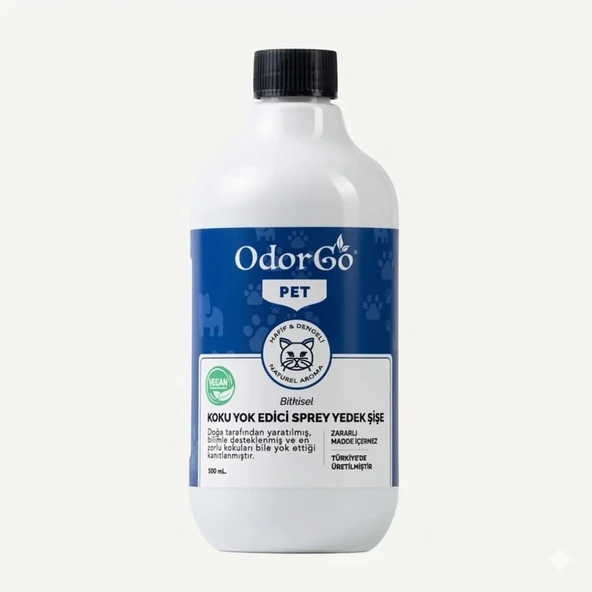 Pet Koku Yok Edici Sprey Yedek Şişe (500Ml.) ürün görseli 1