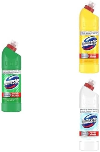 Yoğun Kıvamlı Çamaşır Suyu Maksimum Hijyen Dağ Esintisi+ Kar Beyazlığı Çamaşır Suyu +Limon Ferahlığı Mikrop Öldürücü Suyu, 750 Ml X 3 ürün görseli 1