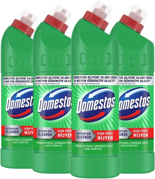 Yoğun Kıvamlı Çamaşır Suyu Dağ Esintisi 750 Ml X4 ürün görseli 1