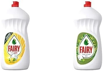Hızlı Sıvı Bulaşık Deterjanı Limon Misket Limonu, 1500 Ml & Sıvı Bulaşık Deterjanı Elma, 650 Ml ürün görseli 1