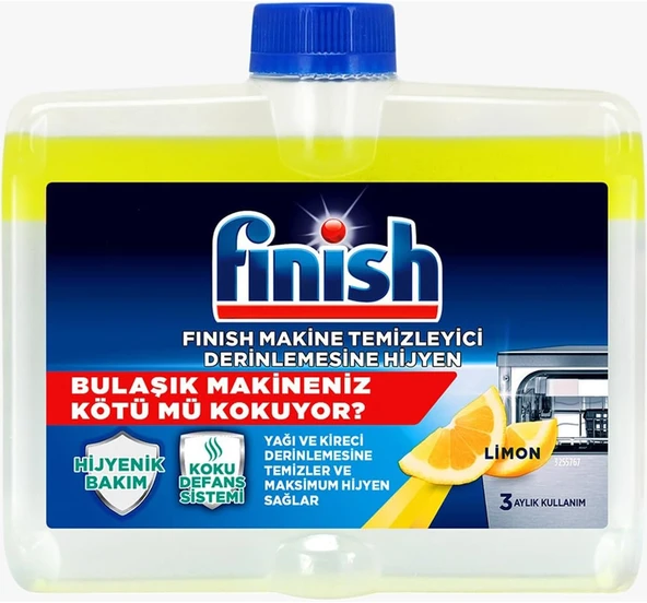 Bulaşık Makinesi Temizleyicisi Limonlu (1 X 250 Ml) ürün görseli 1
