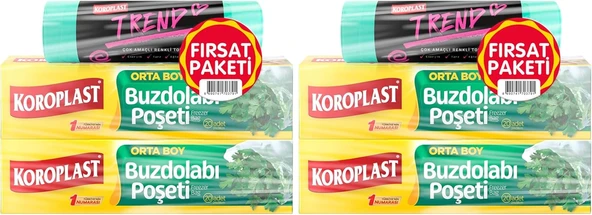 Orta Boy Buzdolabı Poşeti 20'Li + Orta Boy Büzgülü Torbası 10'Lu X 1, Sızdırmaz Mutfak Buzdolabı Poşeti Gıda Saklama Torbası 10X10 Cm, Yırtılmaz Büzgülü Atık Poşeti 10X10 Cm ürün görseli 1