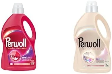 Perwoll Seti | Geliştirilmiş Renkli 2970 Ml X1 + Renkliler 2.97 Litre, 3L, 54 Yıkama X1 ürün görseli 1