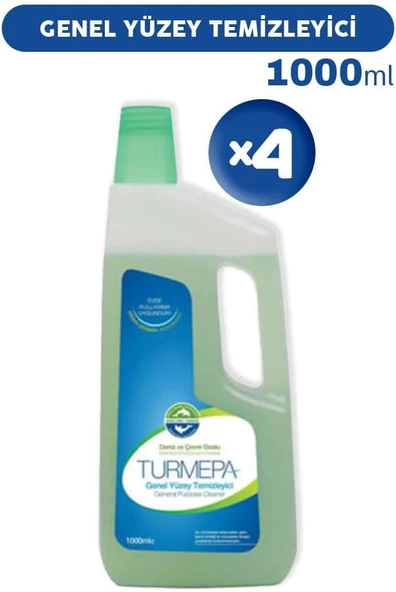 Turmepa Genel Yüzey Temizleyici 1000 Ml X 4 ürün görseli 1