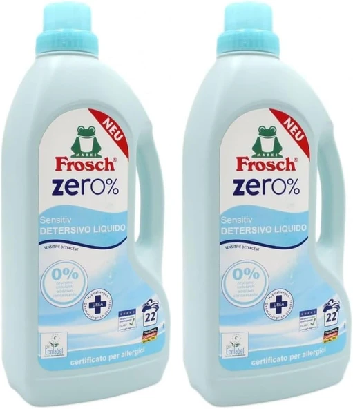 Frosch Zero Çamaşır Deterjanı 1.5 L (2 Paketi) ürün görseli 1