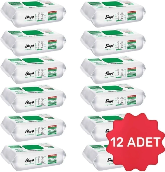 Sleepy Easy Clean Yüzey Temizlik Havlusu 100 Yaprak X 12 Adet ürün görseli 1