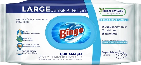 Yüzey Havlusu Beyaz Sabun 96'Lı ürün görseli 1
