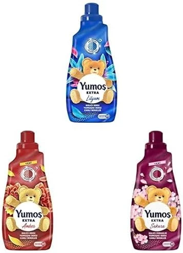 Yumoş Extra Çamaşır Yumuşatıcısı Lilyum 1440 Ml Amber 1440 Ml Vesakura 1440 Ml ürün görseli 1
