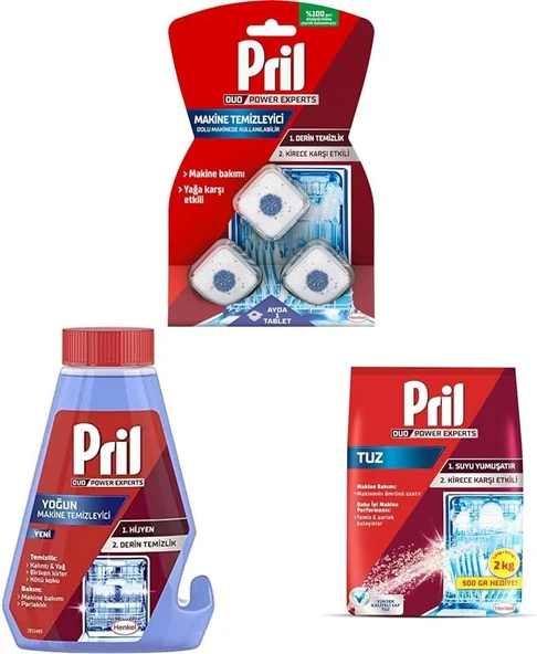 Pril Makine Temizliği Seti ürün görseli 1