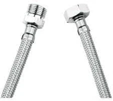 Feyza Yapi 3/8X3/8 Nipelli Flex Hortum Bağlantı Flexi Dişi-Erkek Oynar Rakor 50 Cm ürün görseli 1